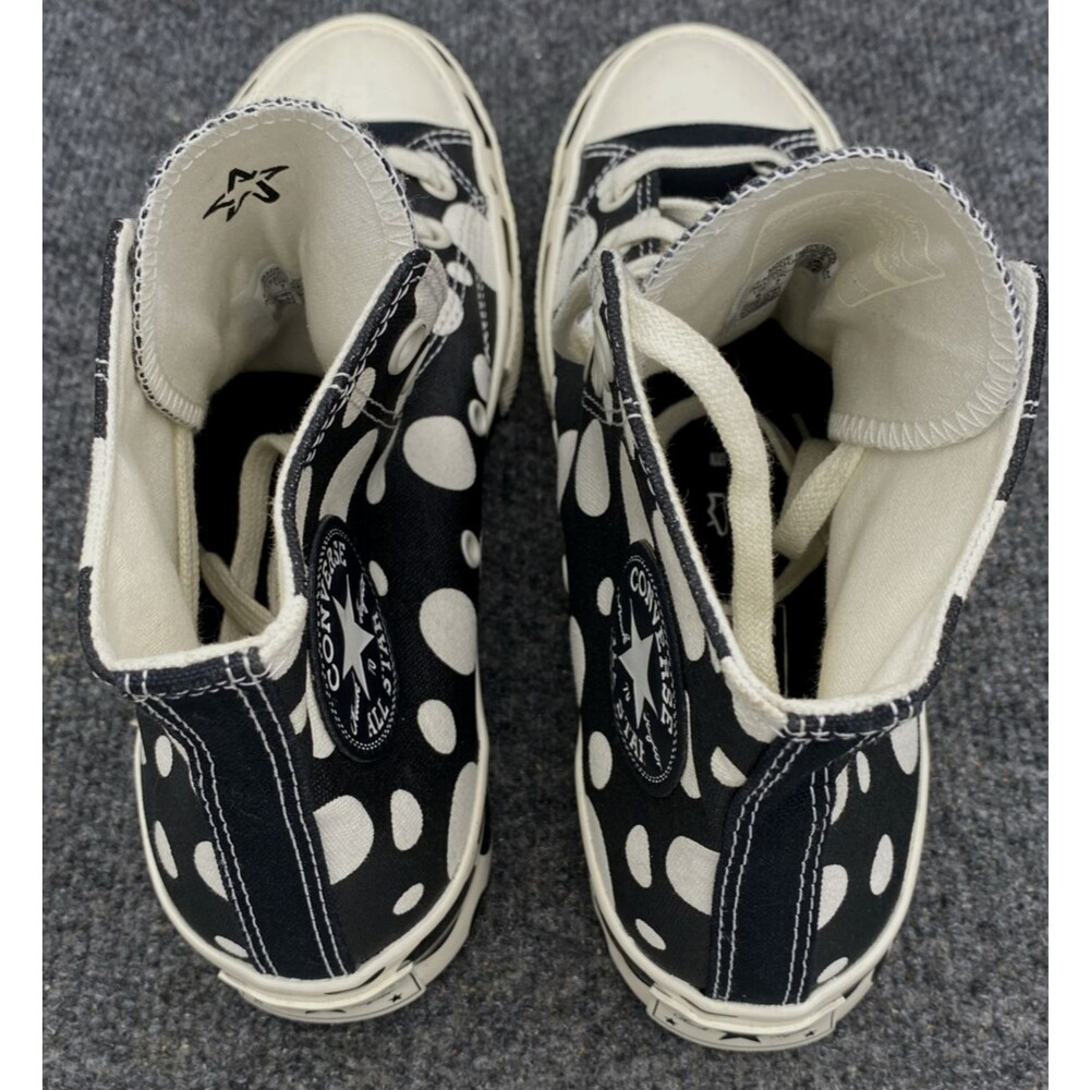 Converse Chuck 70 Hi Polka Dot Black White Sneakers Women's Size 9 NWOB A01182C - Picture 7 of 11